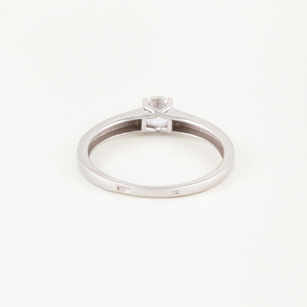 Серебряное кольцо Вознесенский  со вставками (фианит) 6В10-0131, размеры от 15.5 до 19