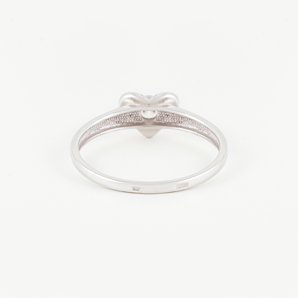 Серебряное кольцо Вознесенский  со вставками (фианит) 6В10-0244, размеры от 15 до 18.5