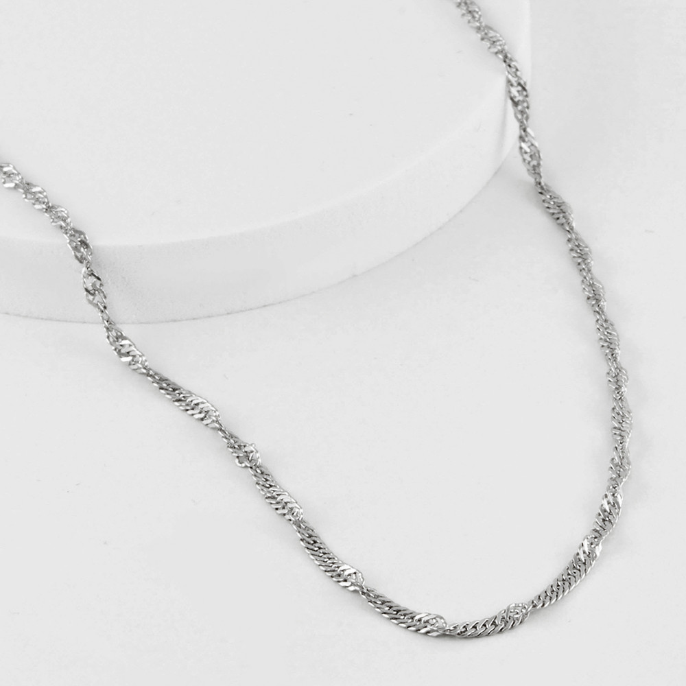 Серебряная цепочка Люченте ЧЮР112035, размеры от 40 до 55
