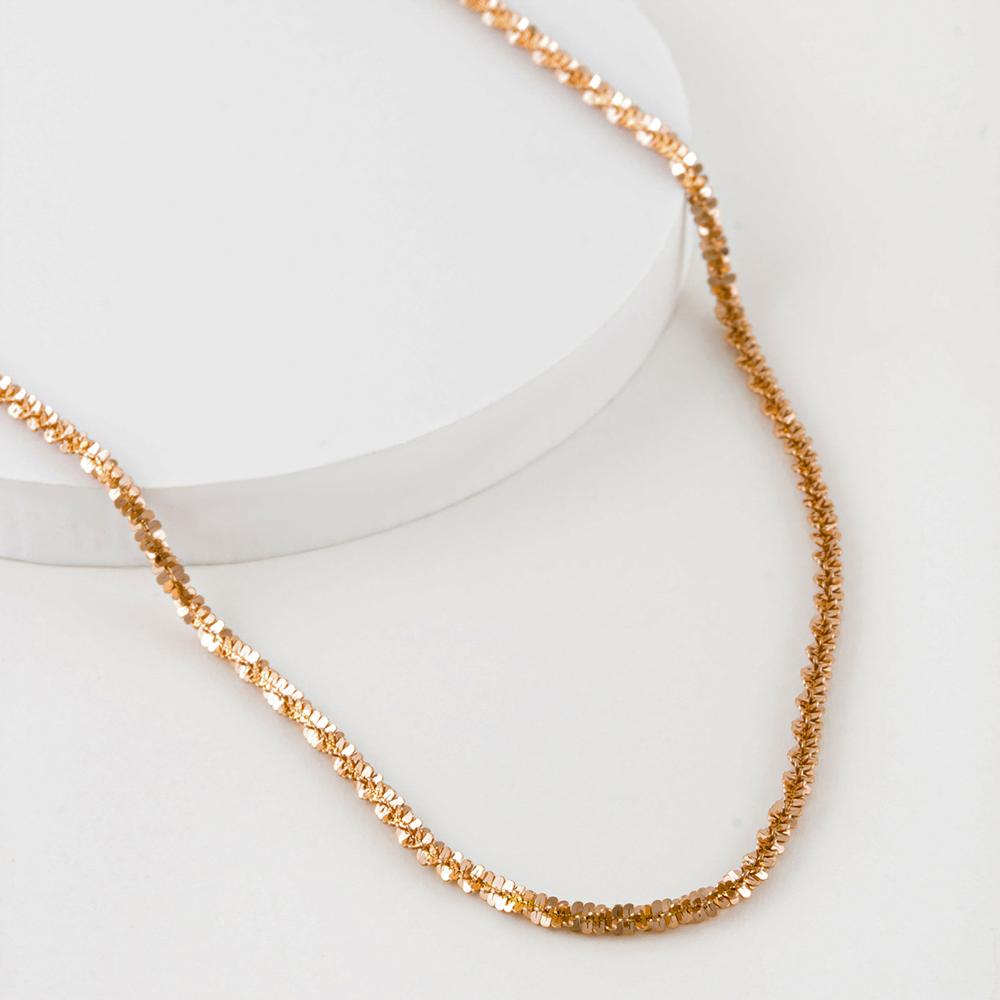 Серебряная цепочка Эффект ЭФЦ320-405, размеры от 40 до 55