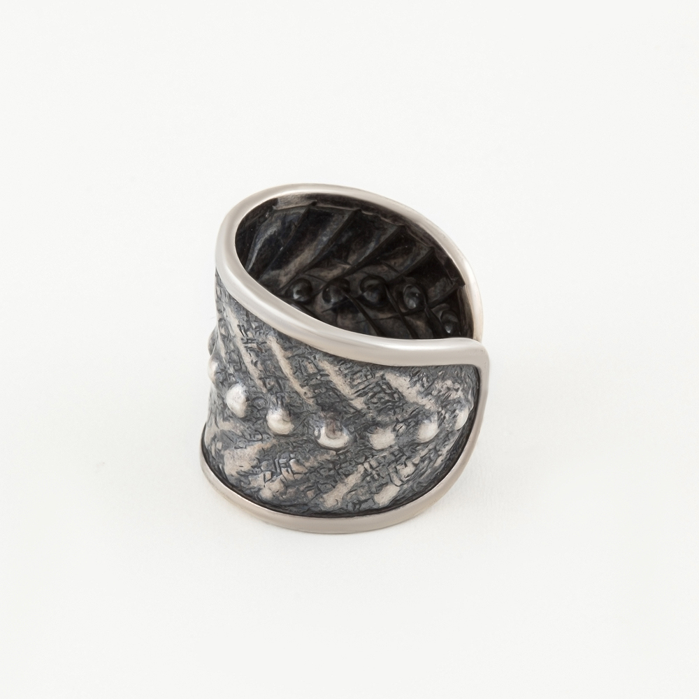 Серебряное кольцо Мастер клио 6М31К0459С, размеры от 1 до 1