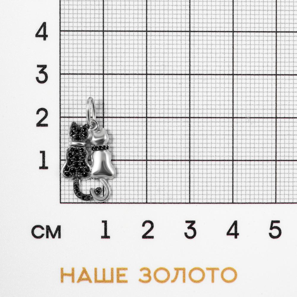 Серебряная подвеска Efremof  со вставками (фианит) ЮП1310065706