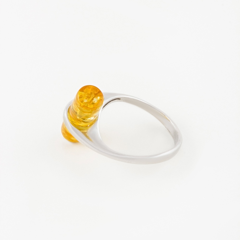 Серебряное кольцо Дарвин со вставками из полудрагоценных камней () 6Д920021560АА, размеры от 17 до 18.5