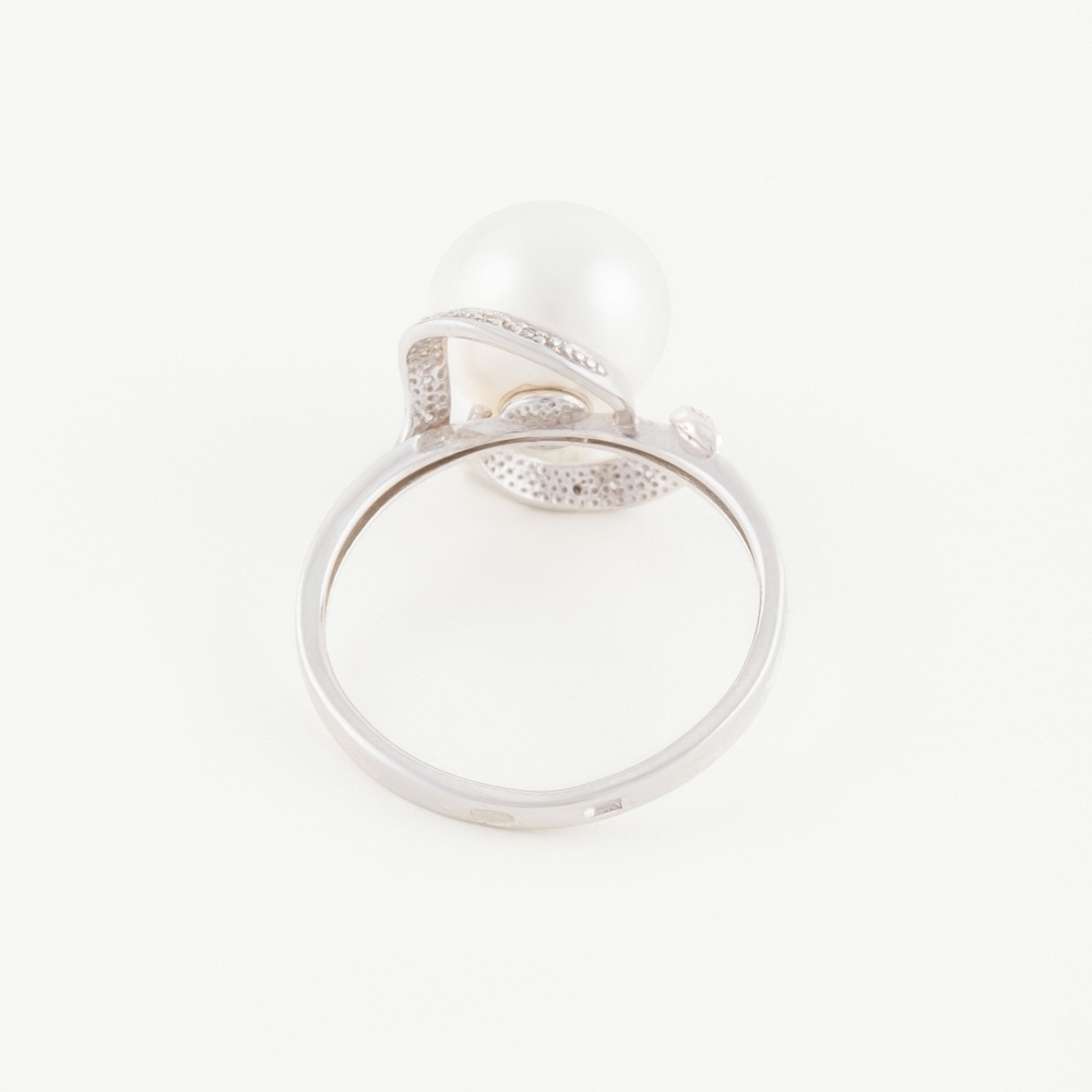Серебряное кольцо   со вставками ( и фианит) ФЖ27401.1С, размеры от 17 до 17.5