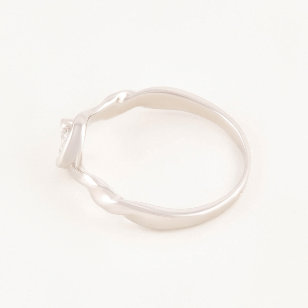 Серебряное кольцо Вознесенский  со вставками (фианит) 6В10-0569, размеры от 16 до 17.5