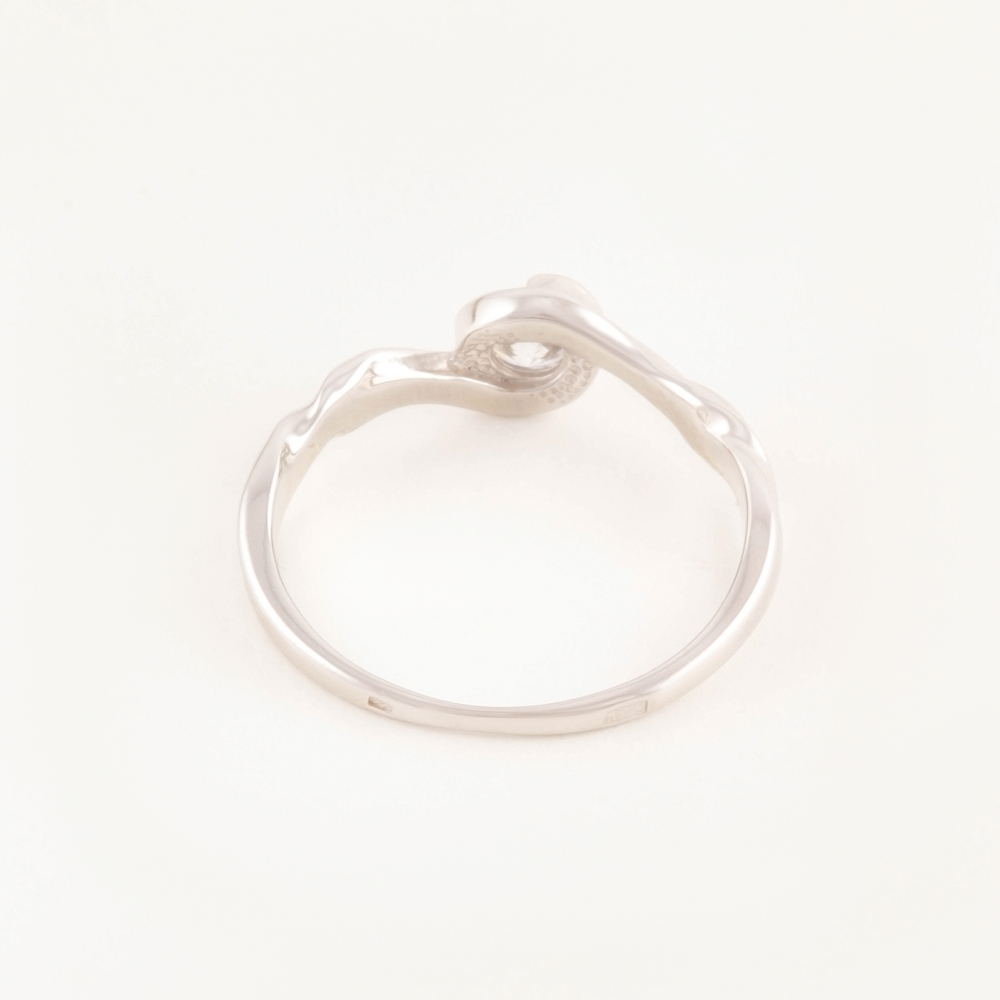 Серебряное кольцо Вознесенский  со вставками (фианит) 6В10-0569, размеры от 16 до 17.5