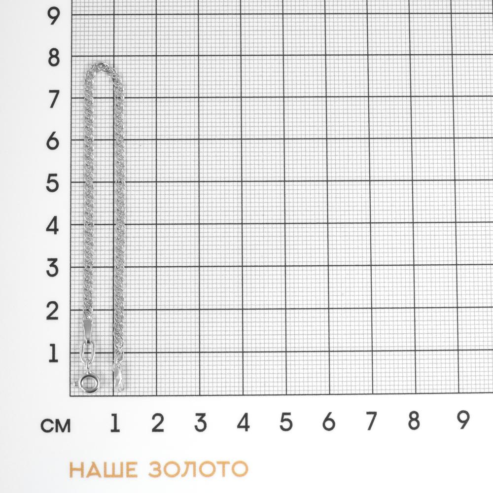 Золотой браслет Доминант из красного золота 585 пробы 2ДБ604001, размеры от 16 до 50