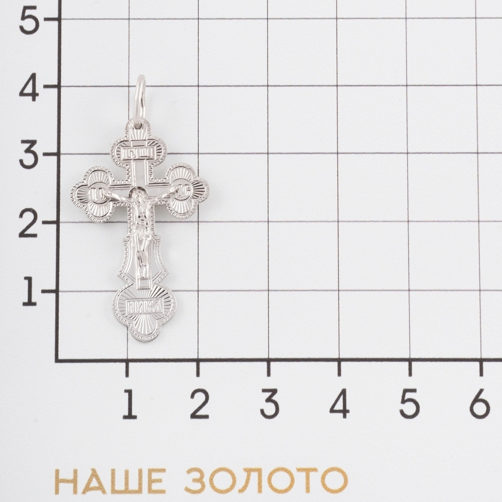 Серебряный крест Золотая подкова ЯВ81257РС