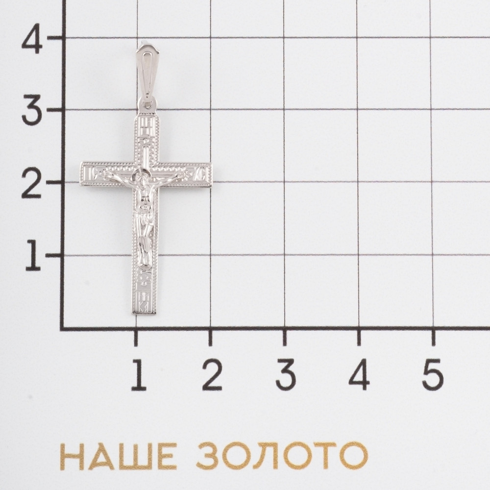 Серебряный крест Золотая подкова ЯВ8125РС