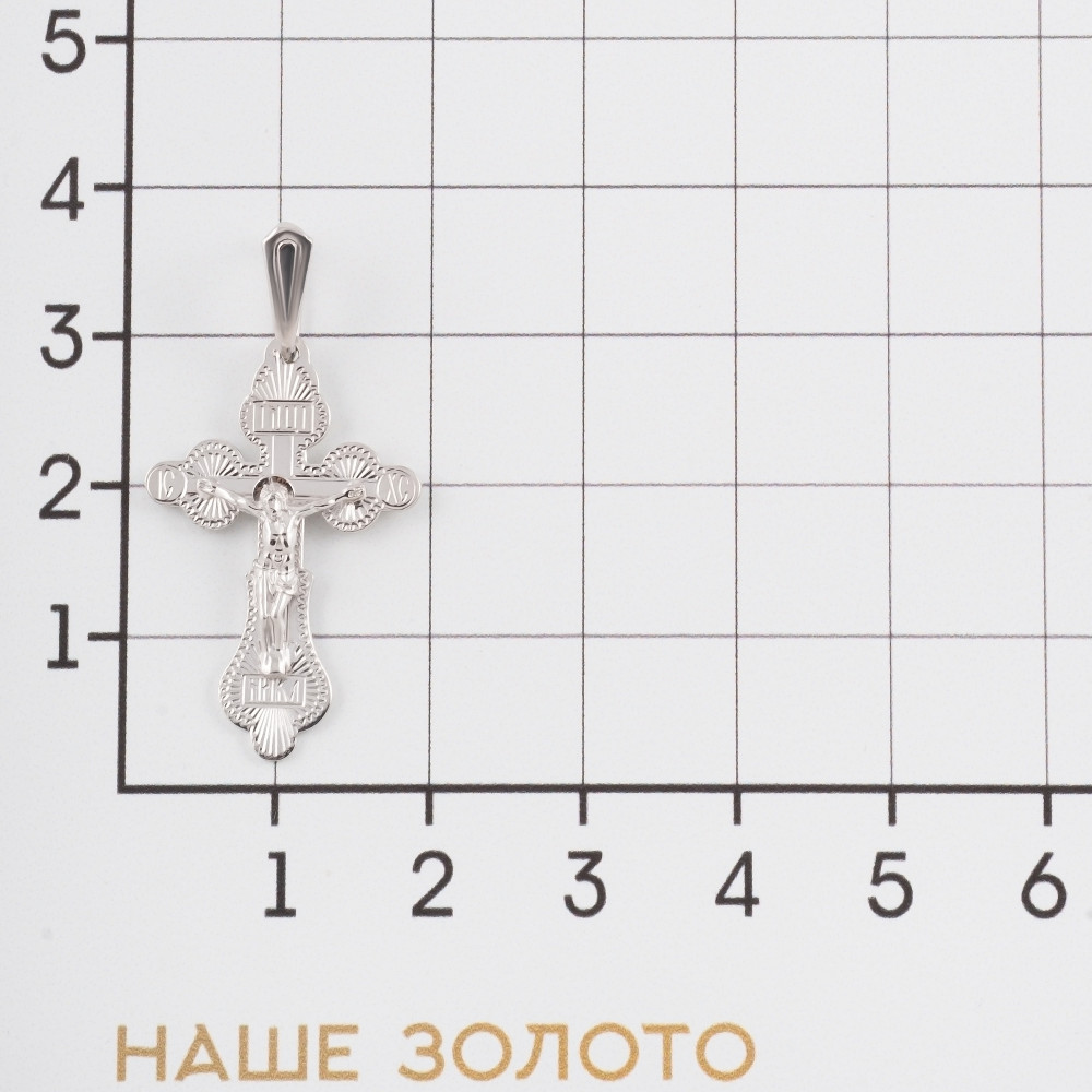 Серебряный крест Золотая подкова ЯВ8119РС
