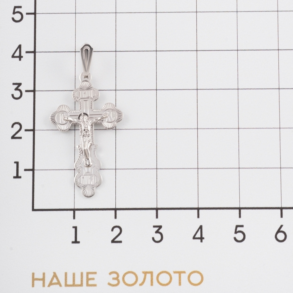 Серебряный крест Золотая подкова ЯВ8124РС