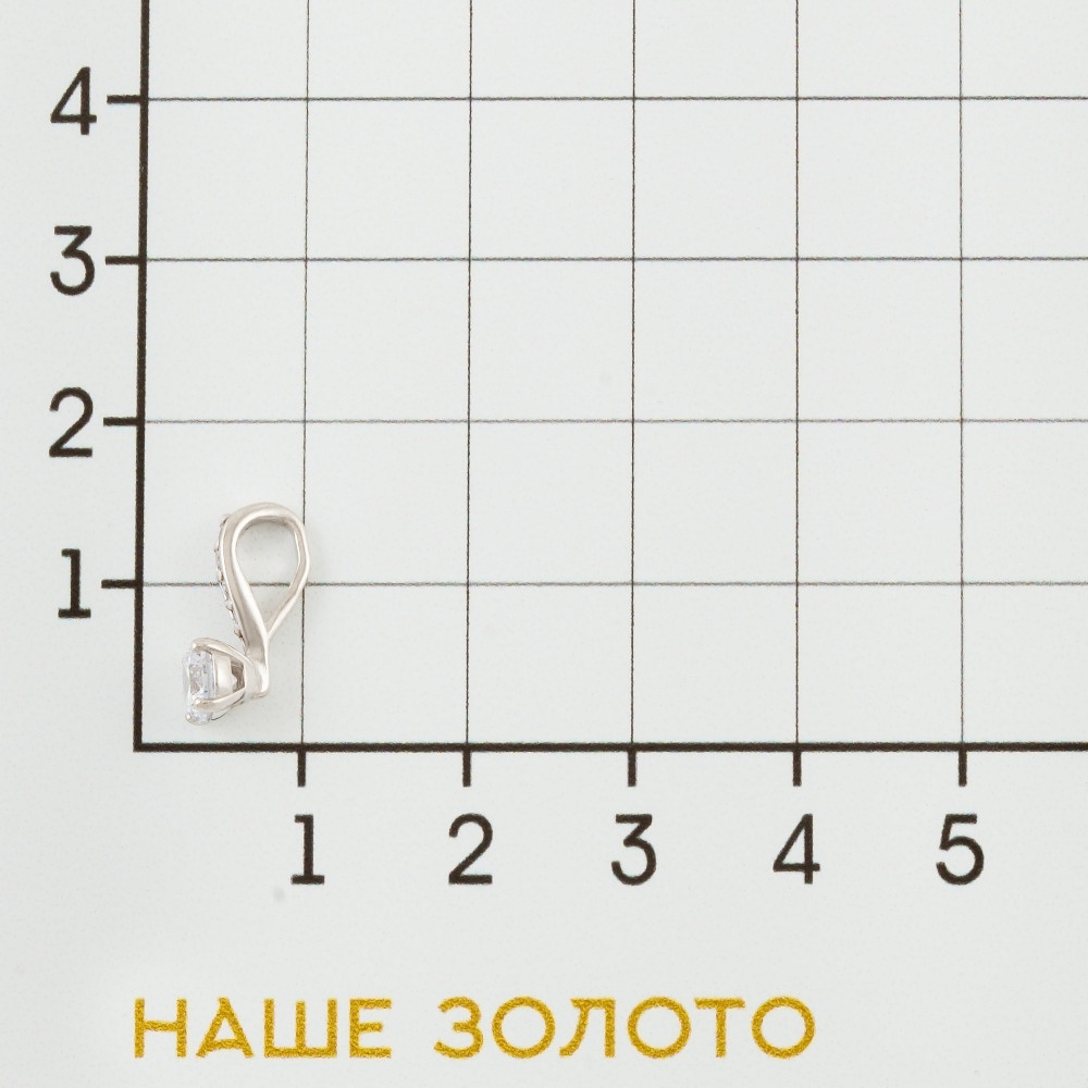 Серебряная подвеска Вознесенский  со вставками (фианит) 6В13-0260