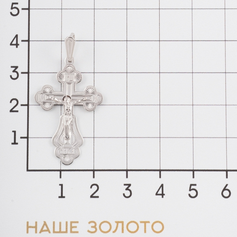 Серебряный крест Золотая подкова ЯВ8102РС