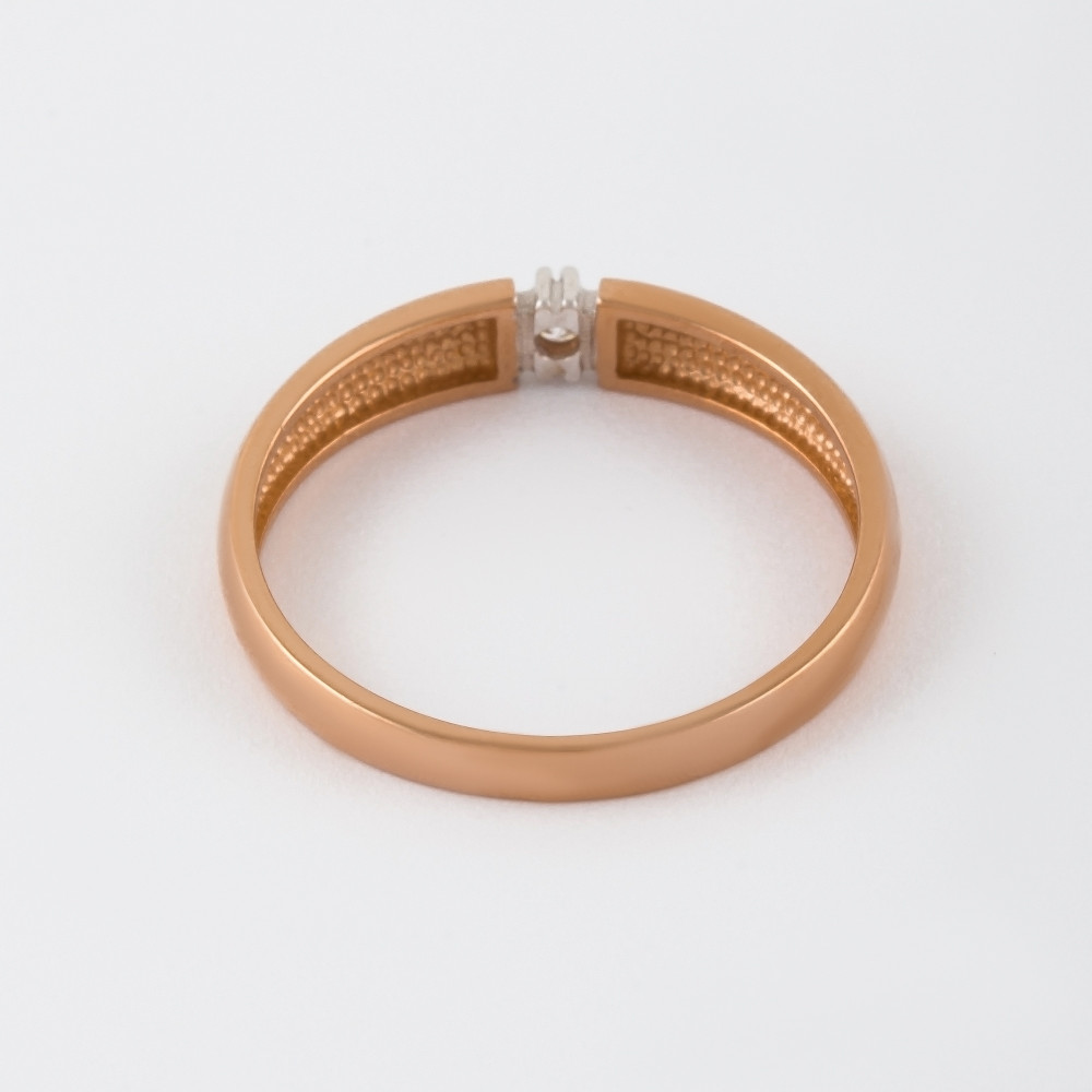 Золотое кольцо обручальное Клондайк из красного золота 585 пробы ЛХ01-00540