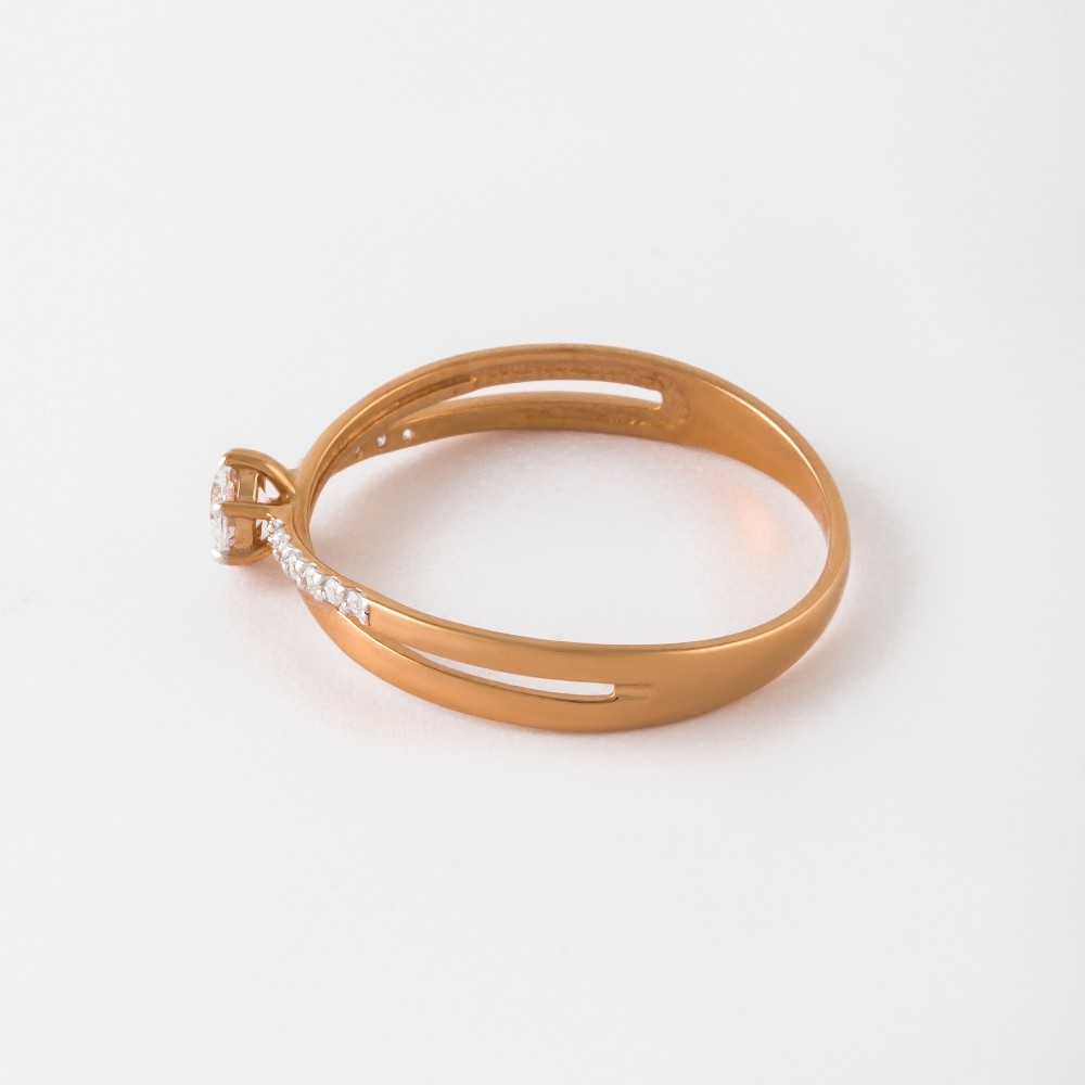 Золотое кольцо Sokolov из красного золота 585 пробы ДИ018790