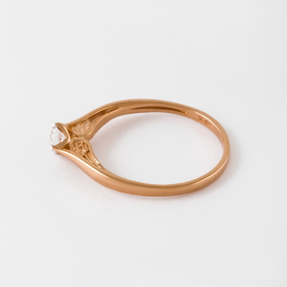 Золотое кольцо Sokolov из красного золота 585 пробы ДИ018763