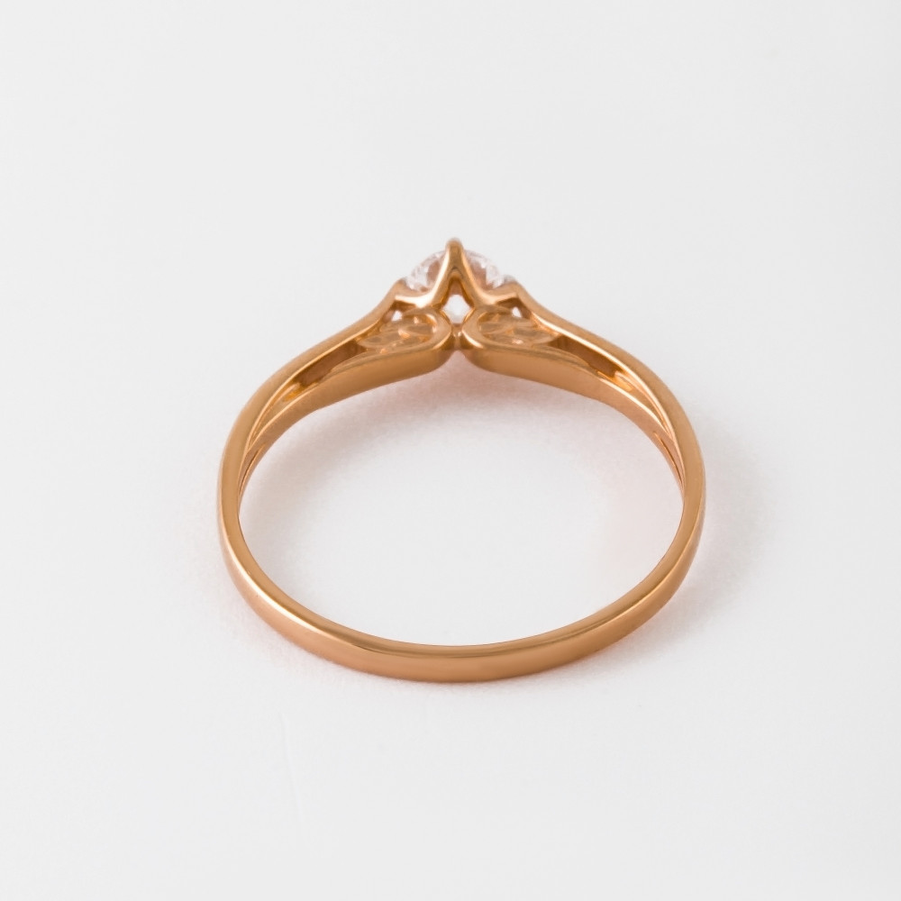 Золотое кольцо Sokolov из красного золота 585 пробы ДИ018763