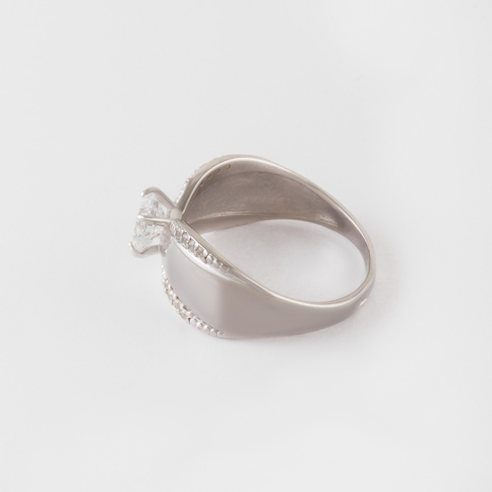 Серебряное кольцо Efremof  со вставками (фианит и ) ЮП1010010585, размеры от 16 до 20