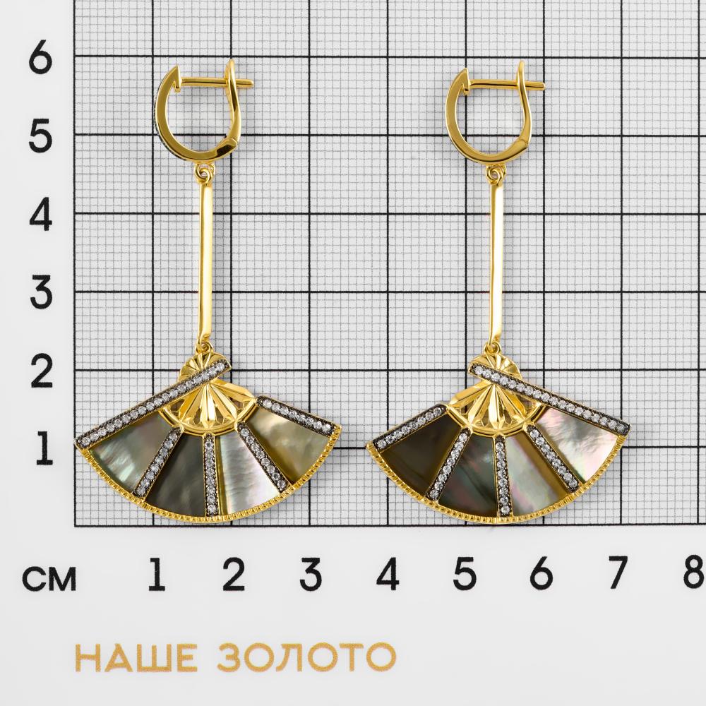 Серебряные серьги гвоздики Style avenue СЙЕГА355-2