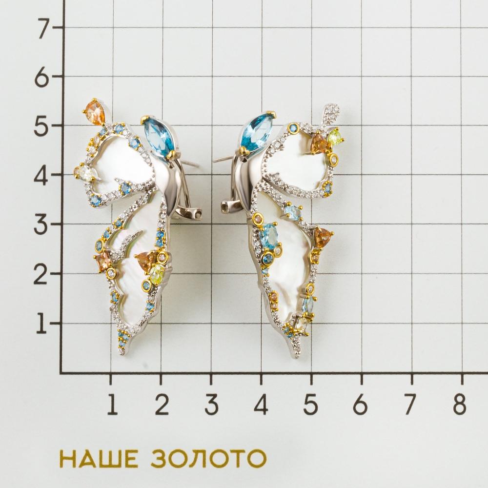 Серебряные серьги Style avenue СЙБУТЕ304-2