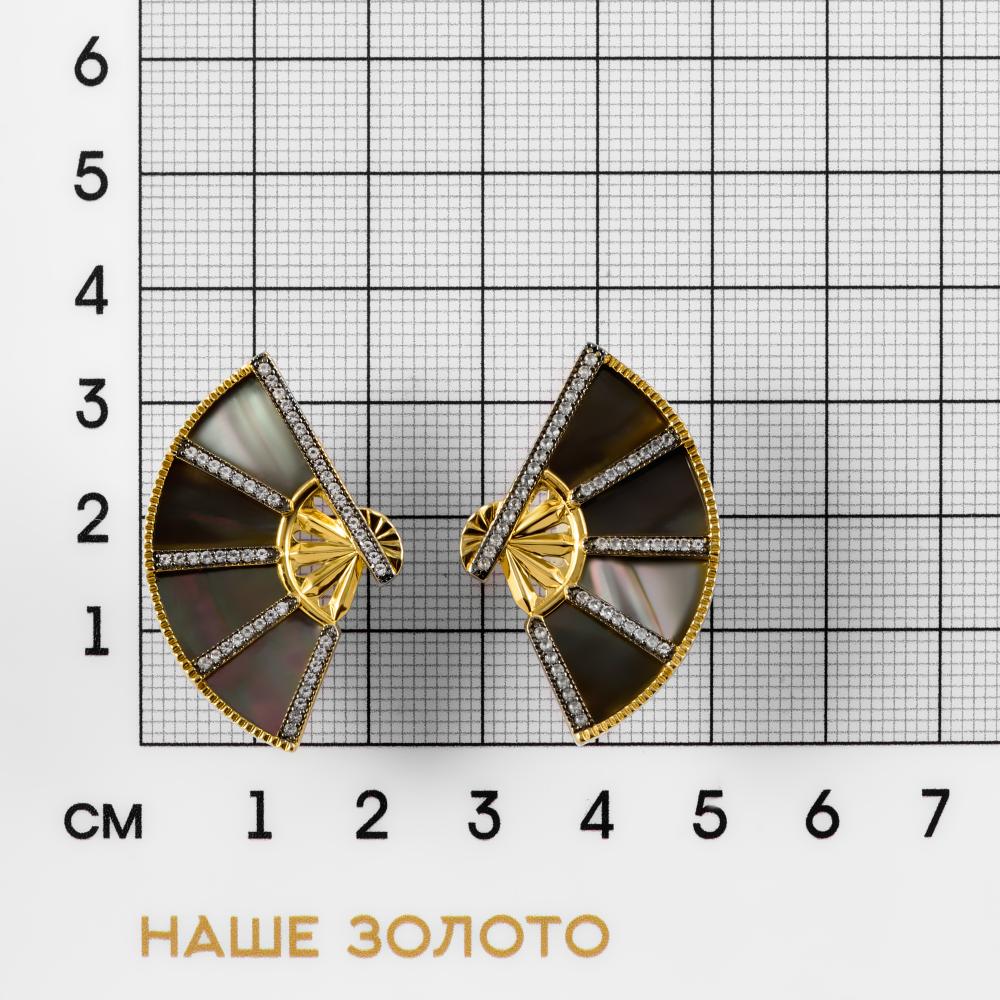 Серебряные серьги гвоздики Style avenue СЙЕГА354-2