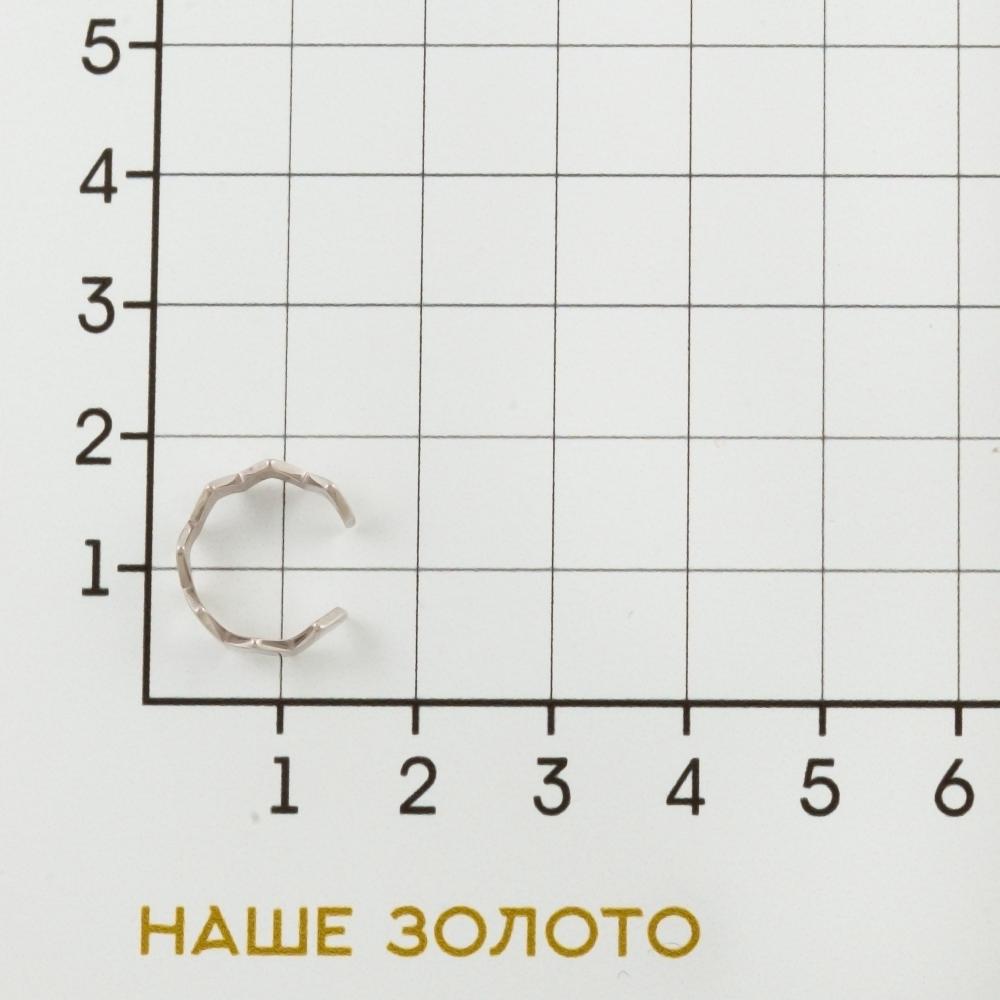 Серебряные серьги полупара Золотые купола ЗК0201520-00245