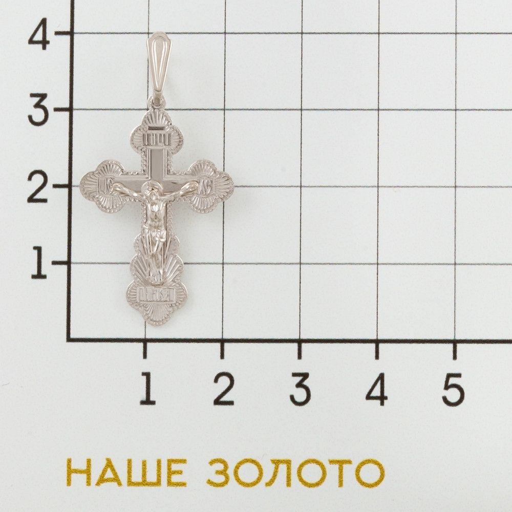 Серебряный крест Золотая подкова ЯВ8141РС