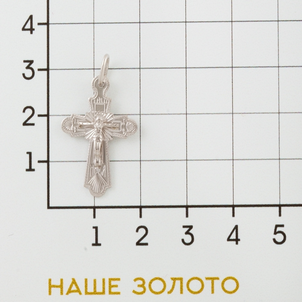 Серебряный крест Золотая подкова ЯВ8149РС