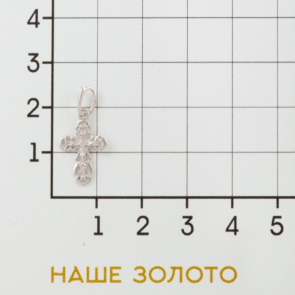 Серебряный крест Золотая подкова ЯВ8174