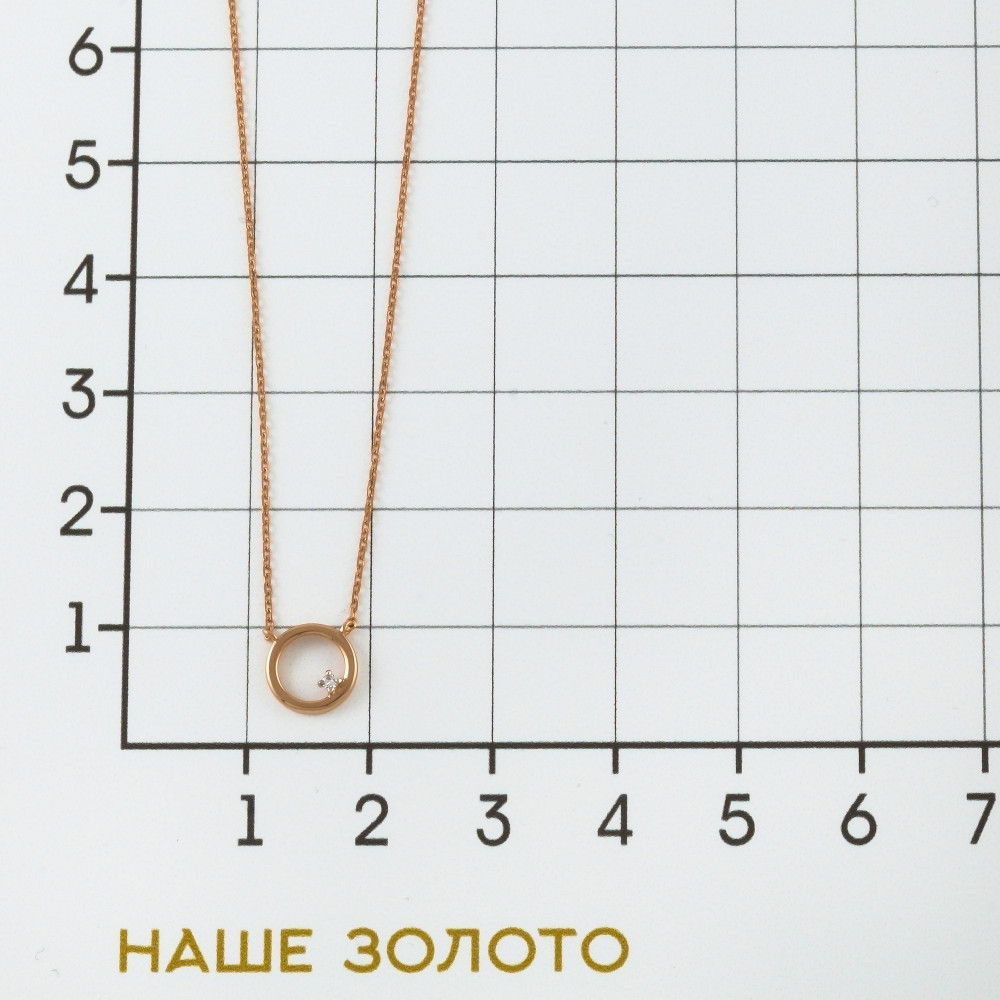 Золотое колье Sokolov из красного золота 585 пробы ДИ1070208