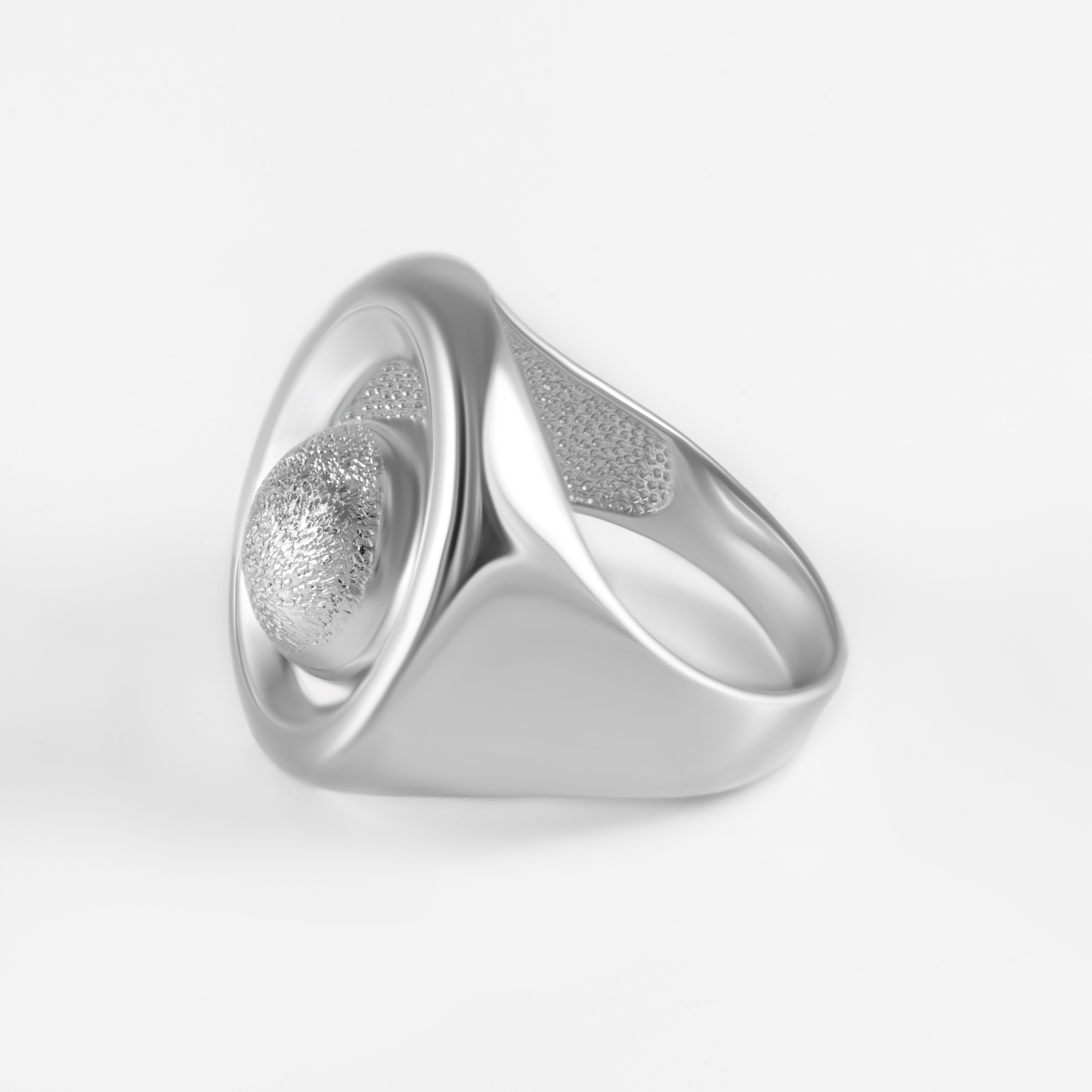 Серебряное кольцо Дельта (delta) ДПС214006