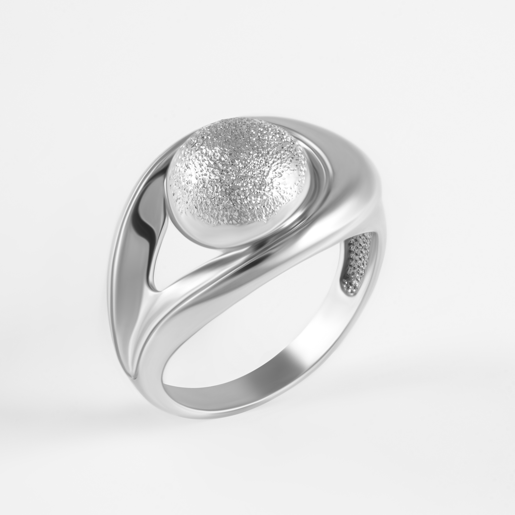 Серебряное кольцо Дельта (delta) ДПС214003