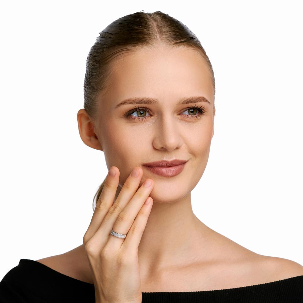 Серебряное кольцо Иллада 2ИС112007
