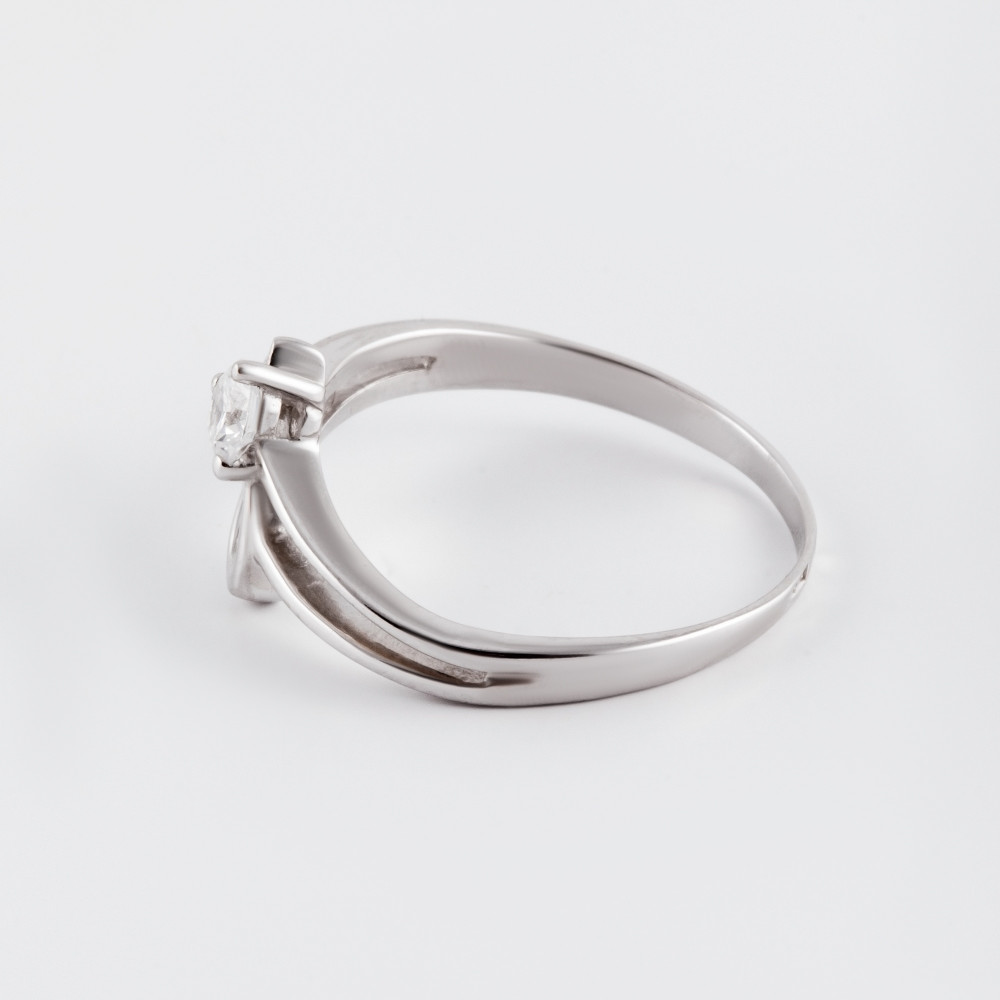 Серебряное кольцо Иллада   со вставками (фианит) 2ИС110871, размеры от 18.5 до 19.5