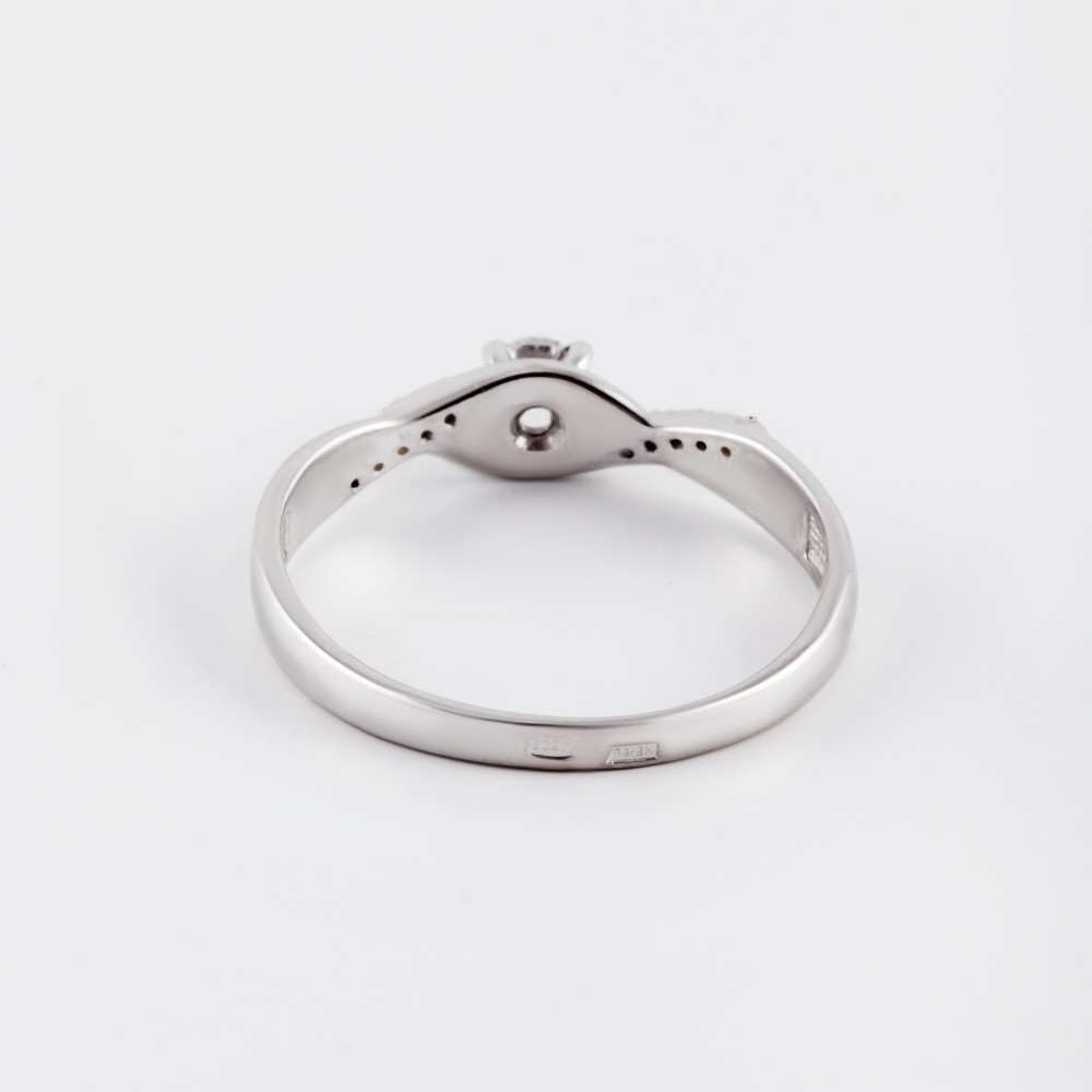 Серебряное кольцо Иллада   со вставками (фианит) 2ИС110653, размеры от 17.5 до 17.5