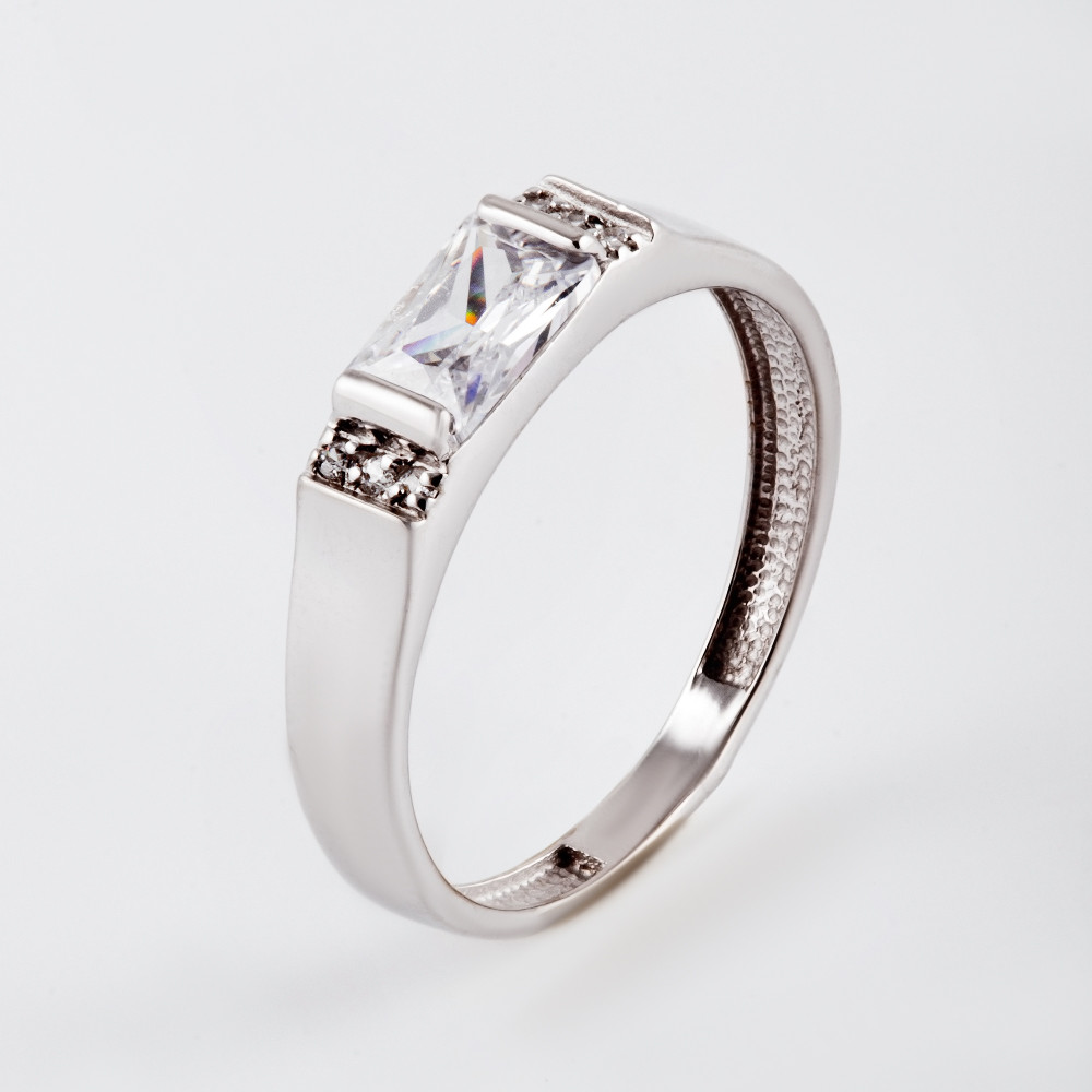 Серебряное кольцо Иллада   со вставками (фианит) 2ИС112057, размеры от 15.5 до 18