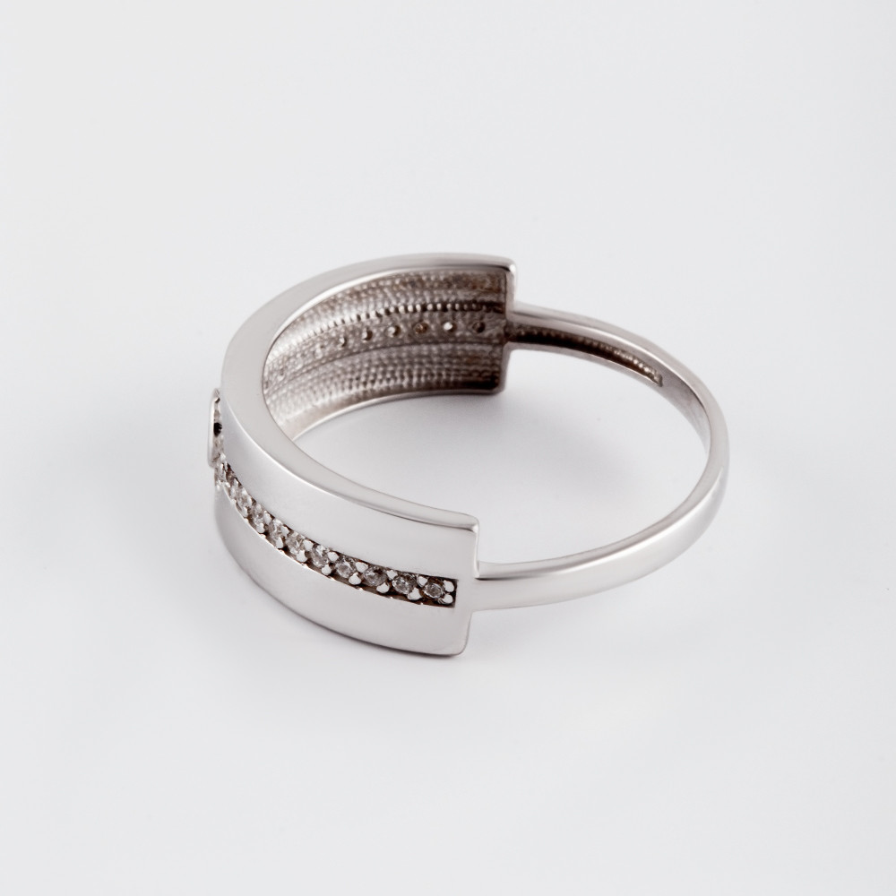 Серебряное кольцо Иллада   со вставками (фианит) 2ИС112021, размеры от 18 до 18