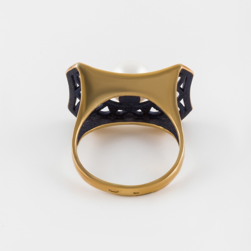 Серебряное кольцо Defleur  со вставками () ФЖ51838Я1У, размеры от 18.5 до 18.5
