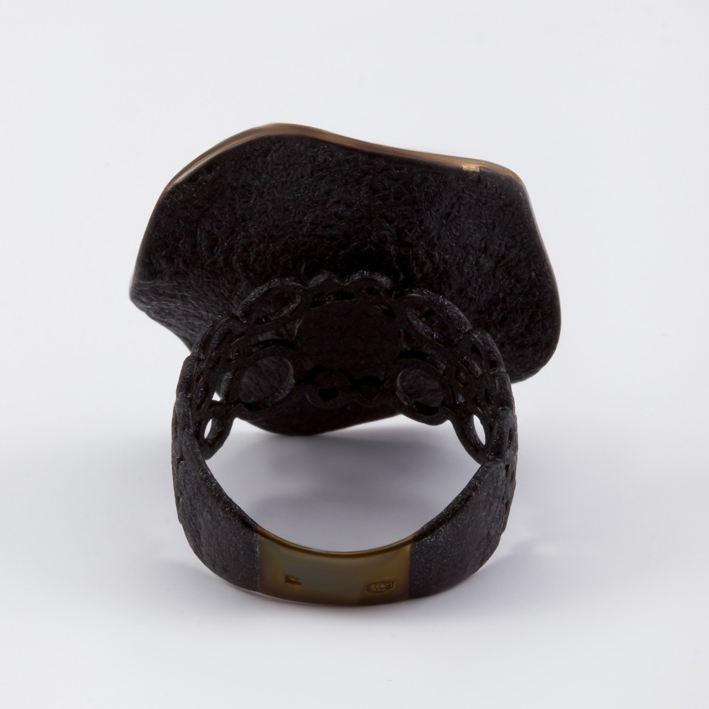 Серебряное кольцо Defleur  со вставками () ФЖ51804Я2Б, размеры от 19 до 19
