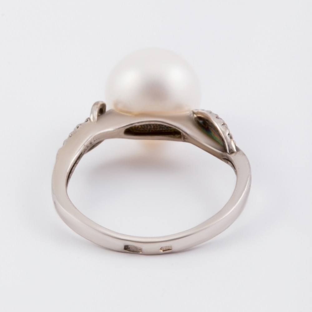 Серебряное кольцо Defleur  со вставками ( и фианит) ФЖ27414.1С, размеры от 17 до 19