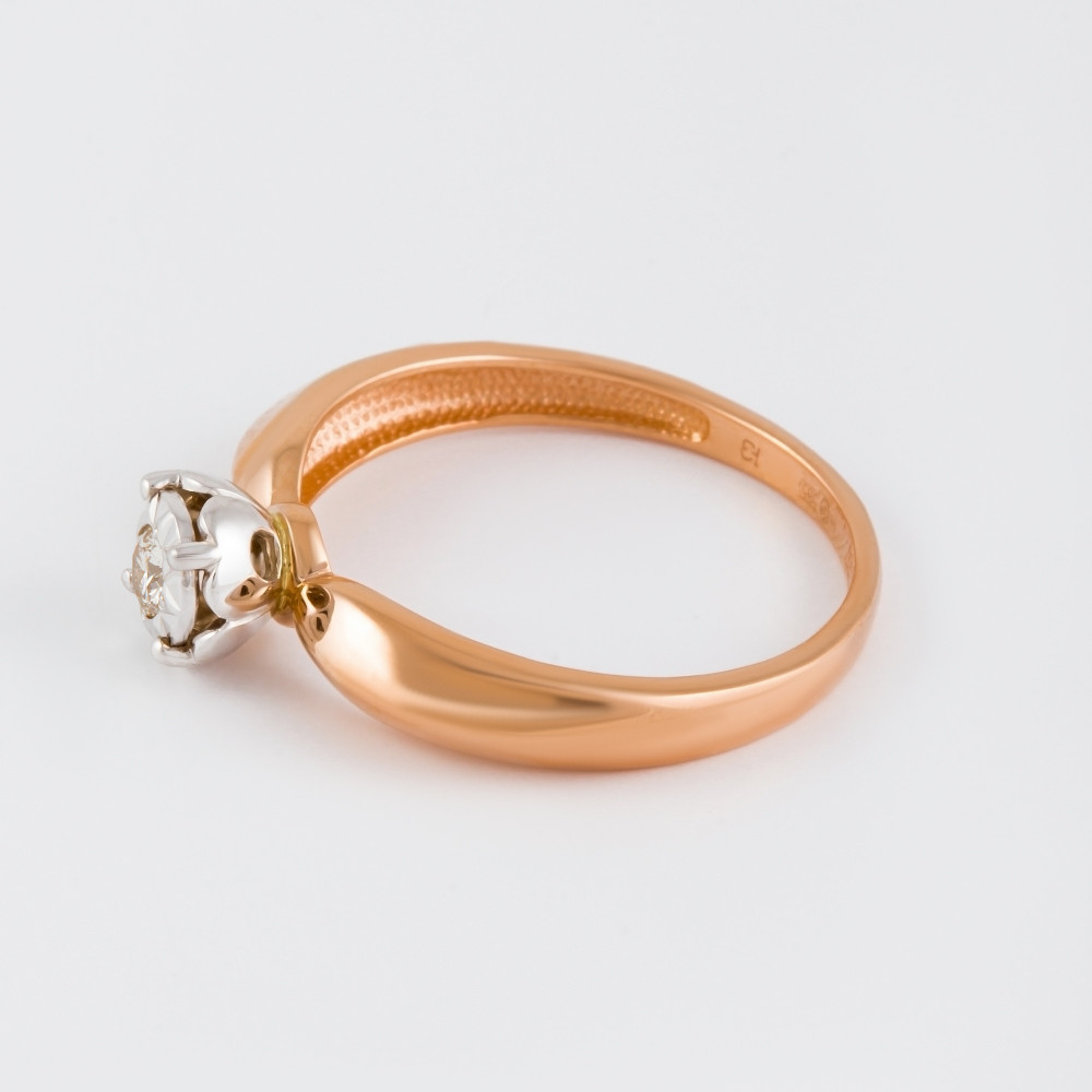 Золотое кольцо Клондайк из красного золота 585 пробы ЛХ01-01821-02-001-02-01