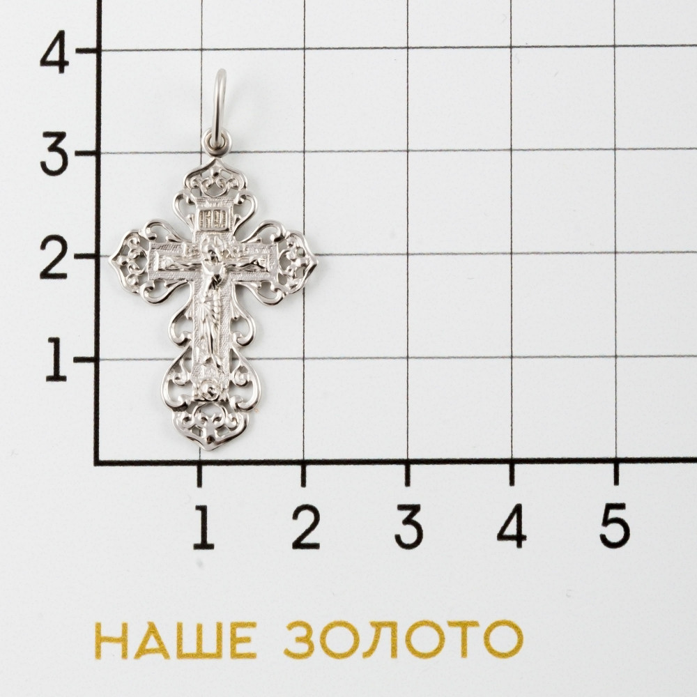 Серебряный крест Высоковы В4КР-091