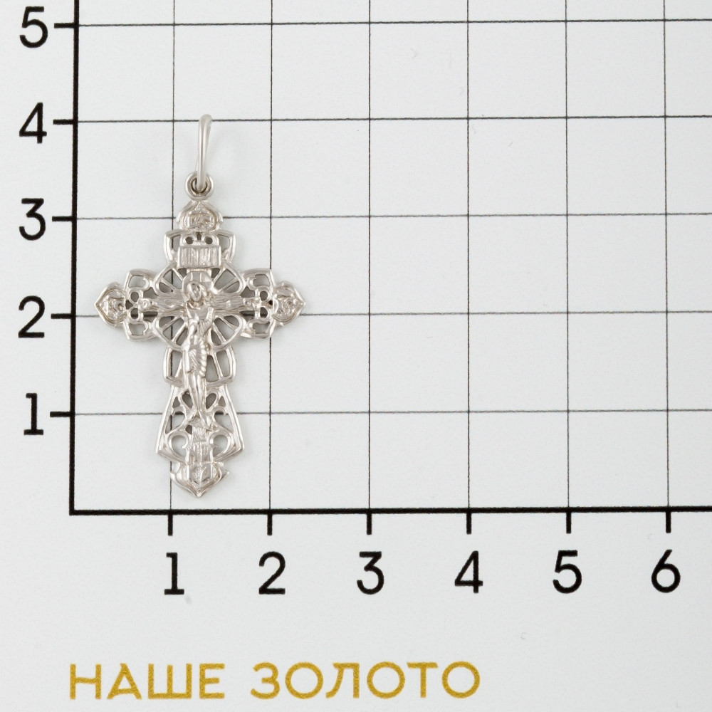 Серебряный крест Высоковы В4КР-074