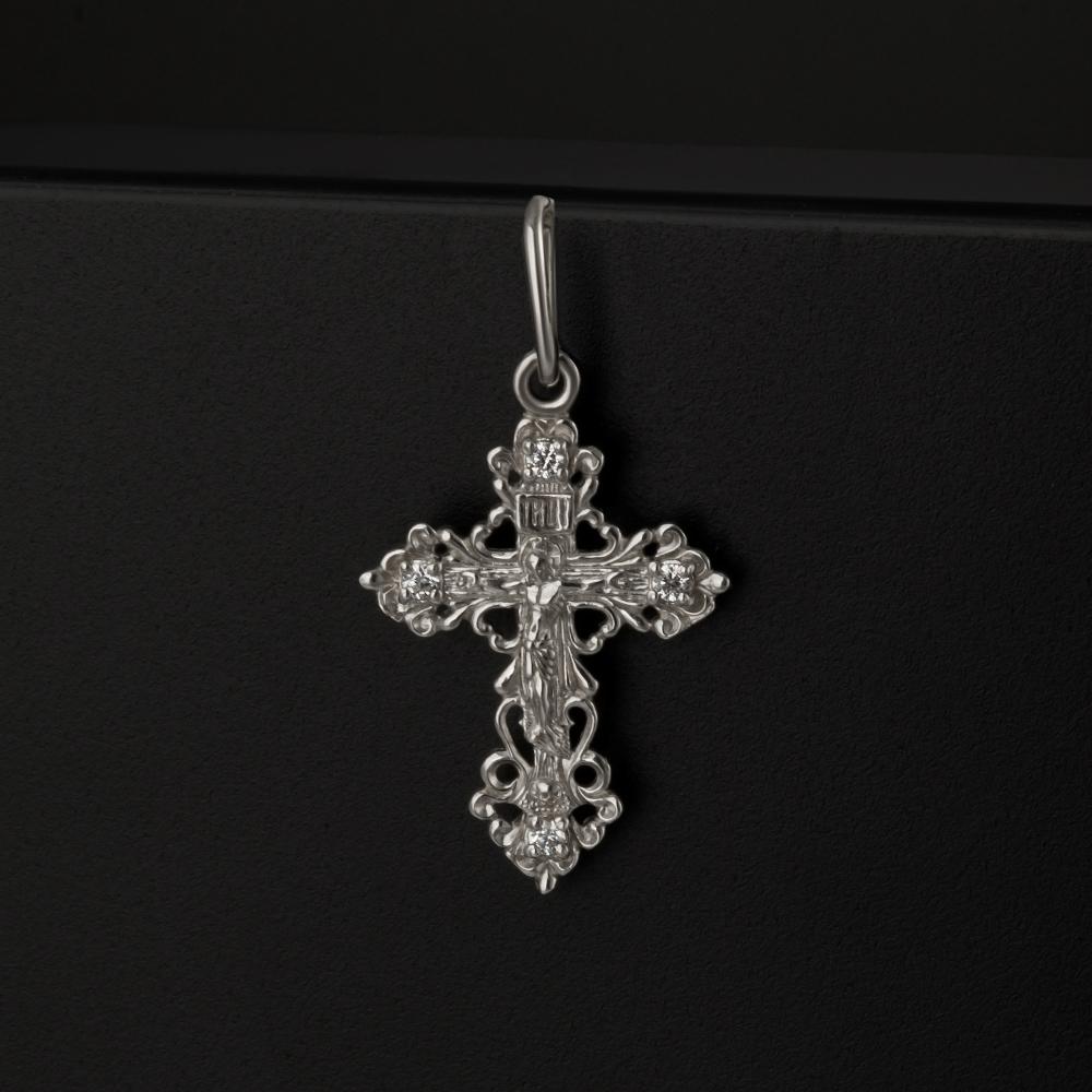 Серебряный крест Высоковы В4КР-450