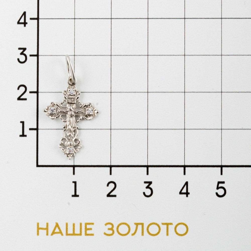 Серебряный крест Высоковы В4КР-450