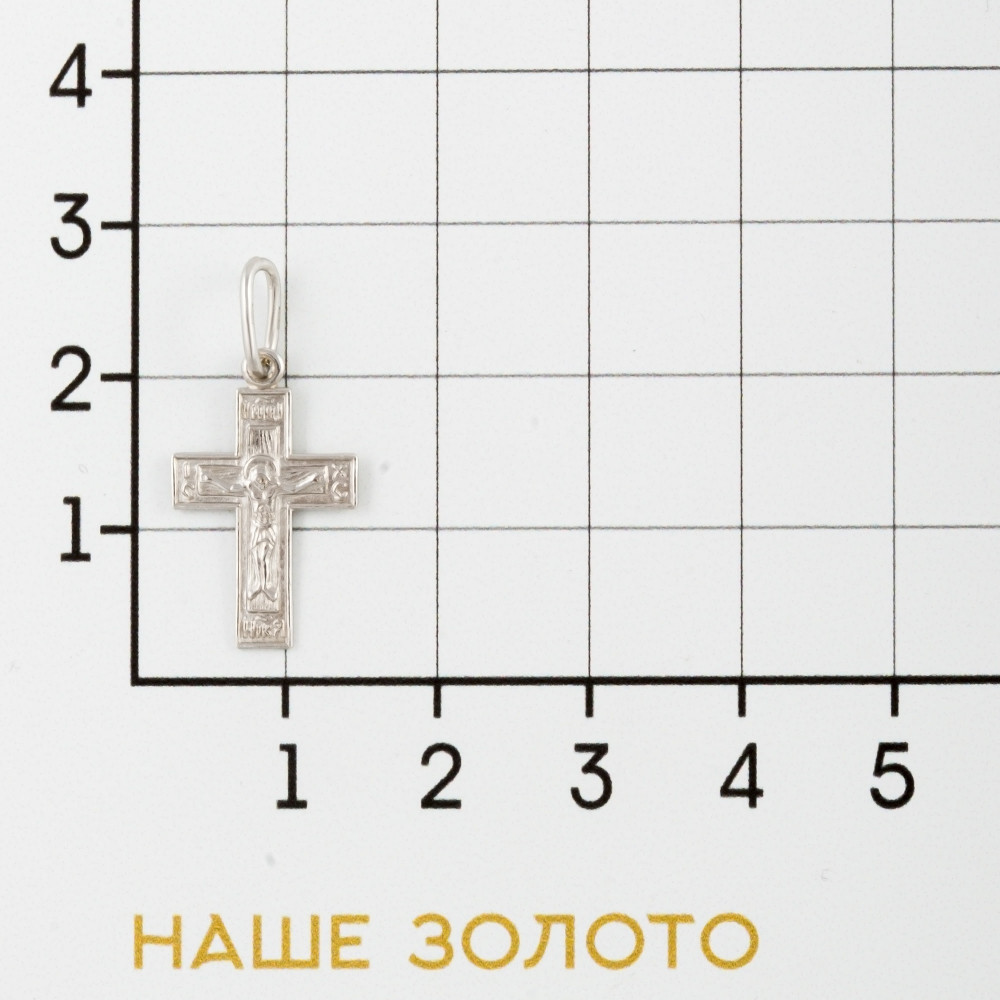 Серебряный крест Высоковы В4Шт-015
