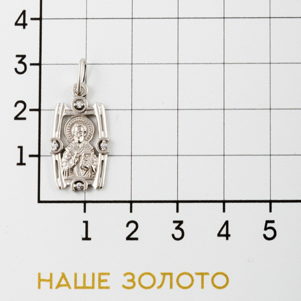 Серебряная иконка Высоковы В4П-041