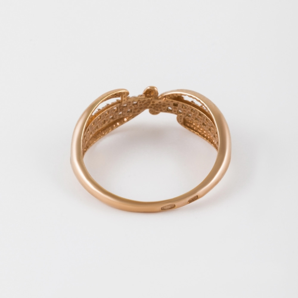 Серебряное кольцо Санис  со вставками (фианит) СН3622-4, размеры от 17 до 19.5