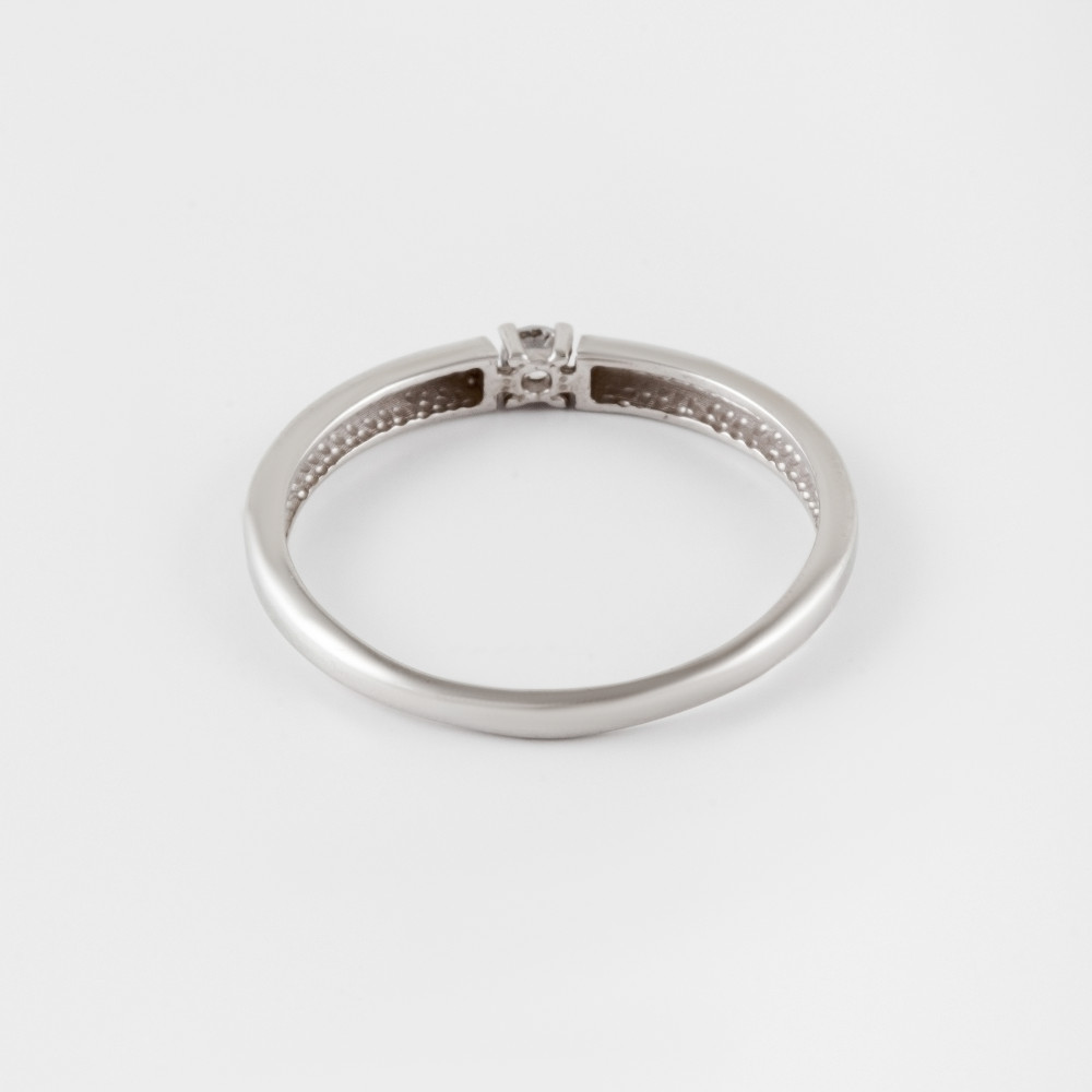 Серебряное кольцо Санис  со вставками (фианит) СН4123-3С, размеры от 17 до 18.5