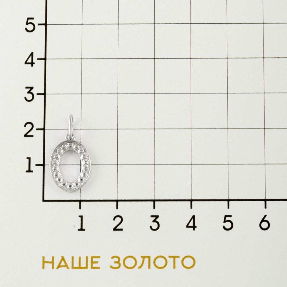 Серебряная подвеска Иллада   со вставками (фианит) 2ИС030359